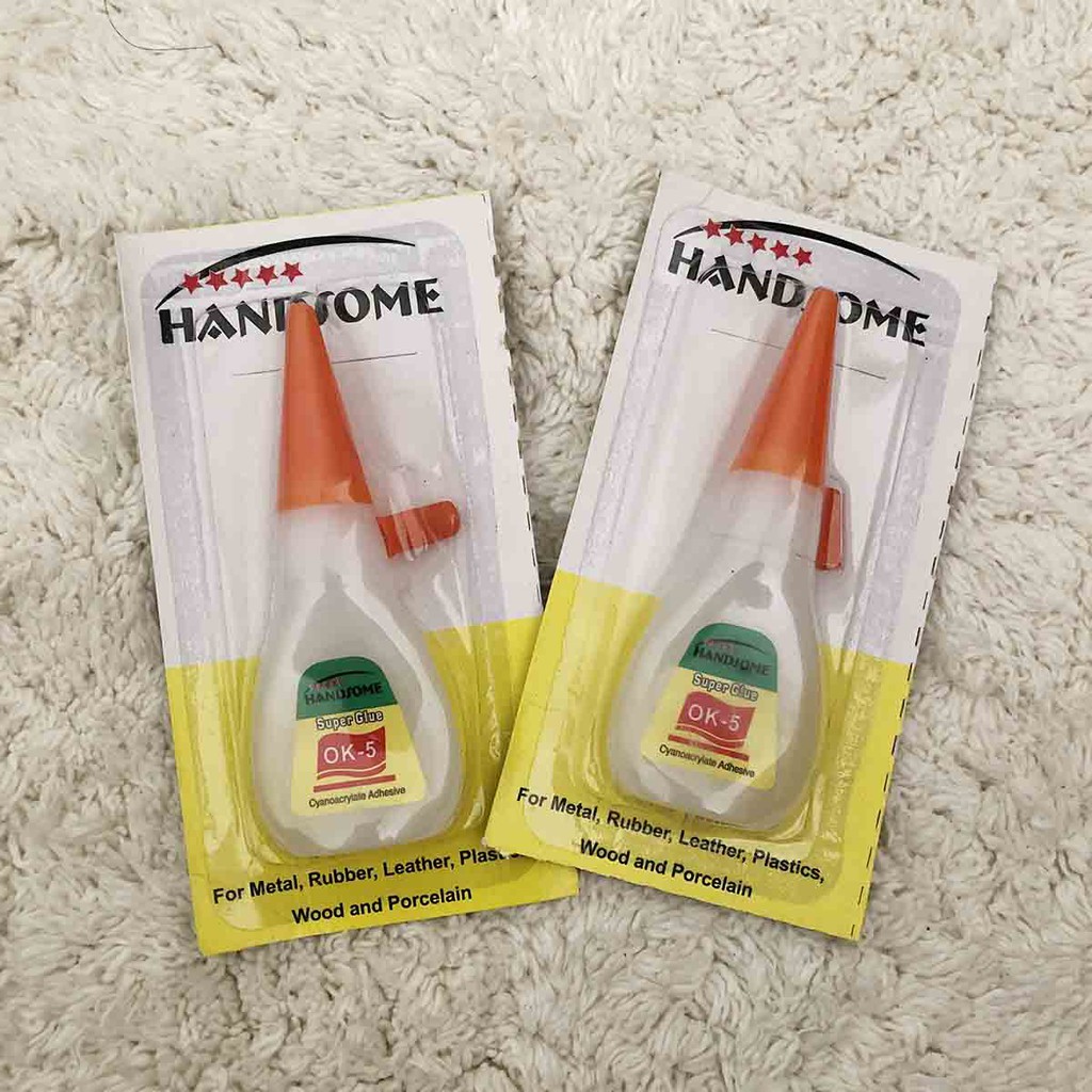 

lem super glue hansome botol-1pc