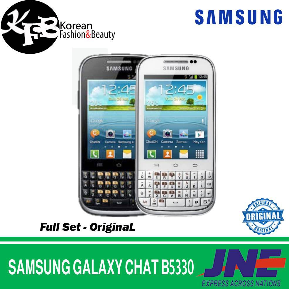 Hp murah Samsung Galaxy Chat B5330 - bisa whatsapp - BNOB - Garansi