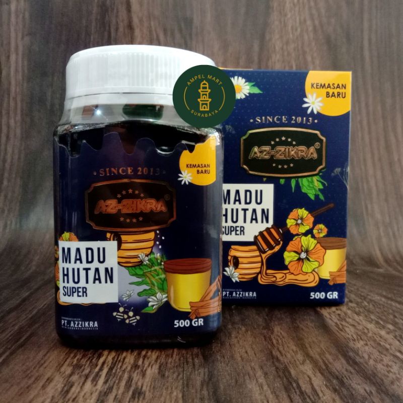 Madu Az Zikra HUTAN SUPER 500 gr - Madu Hutan Asli - Madu Azzikra