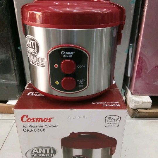 Magic Com/Rice Cooker Cosmos CRJ 6368 1,8 Liter Harmond