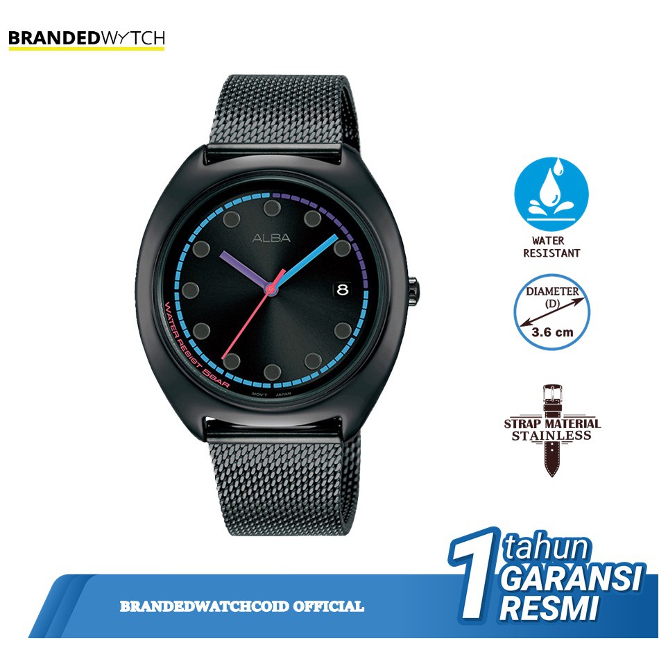 Alba AG8K53X1 Jam Tangan Wanita Alba AG8K53 Original Diameter 3,6 cm