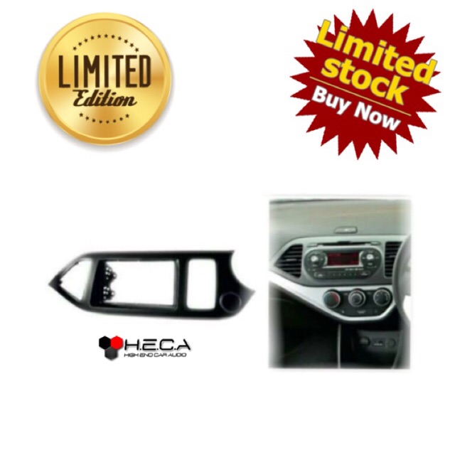 Frame Head Unit Double din KIA PICANTO 2011 (right wheel)
