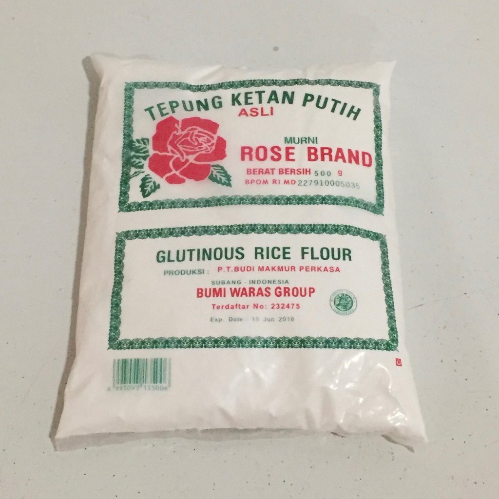 

Rose Brand Tepung Pulut Putih 500G | Rose Brand Tepung Ketan Putih Glutinous Rice Flour