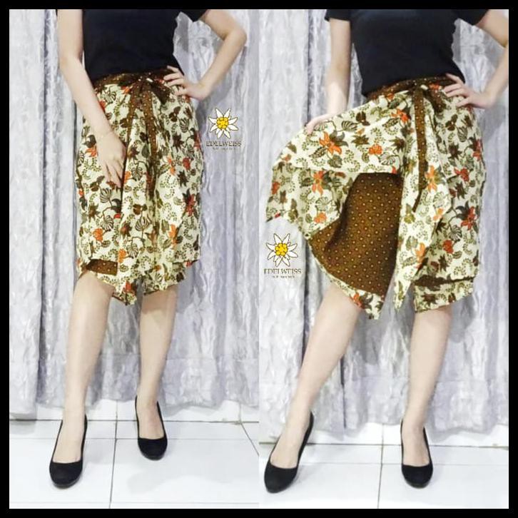 Celana Rok Kulot Batik Fashion 38 / Bawahan Batik Wanita