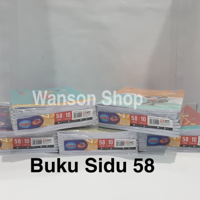 

Promo BUKU SIDU 58 / BUKU TULIS SIDU 58 Keren