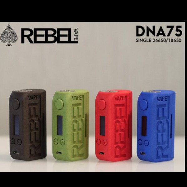 REBEL MOD DNA 75C BY REBEL VAPE _ AUTHENTIC