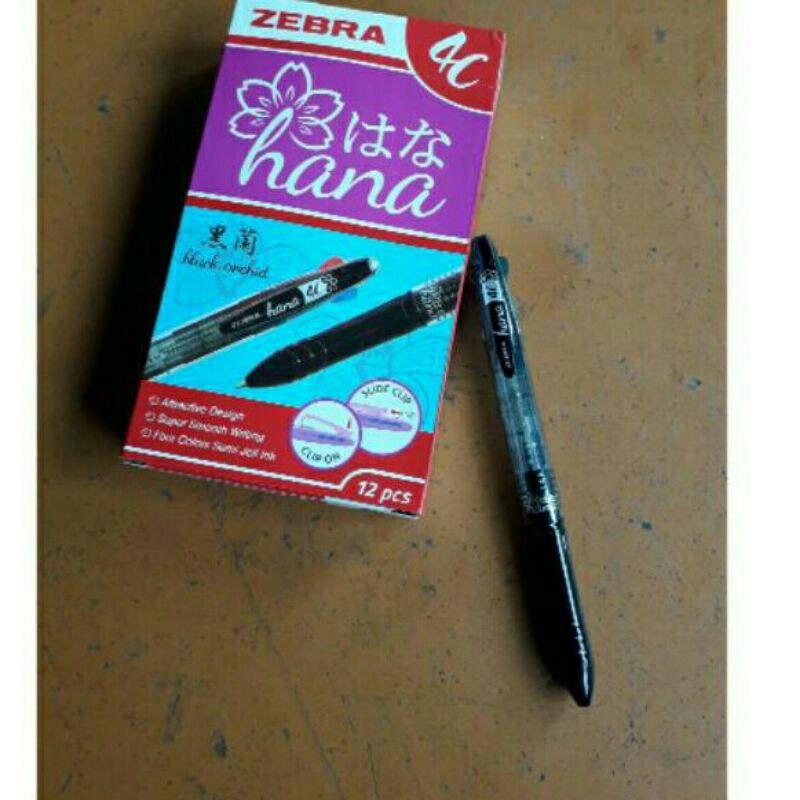 

pena zebra.4.warna.isi12pcs