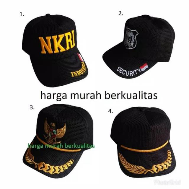 Topi Indonesia Garuda NKRI