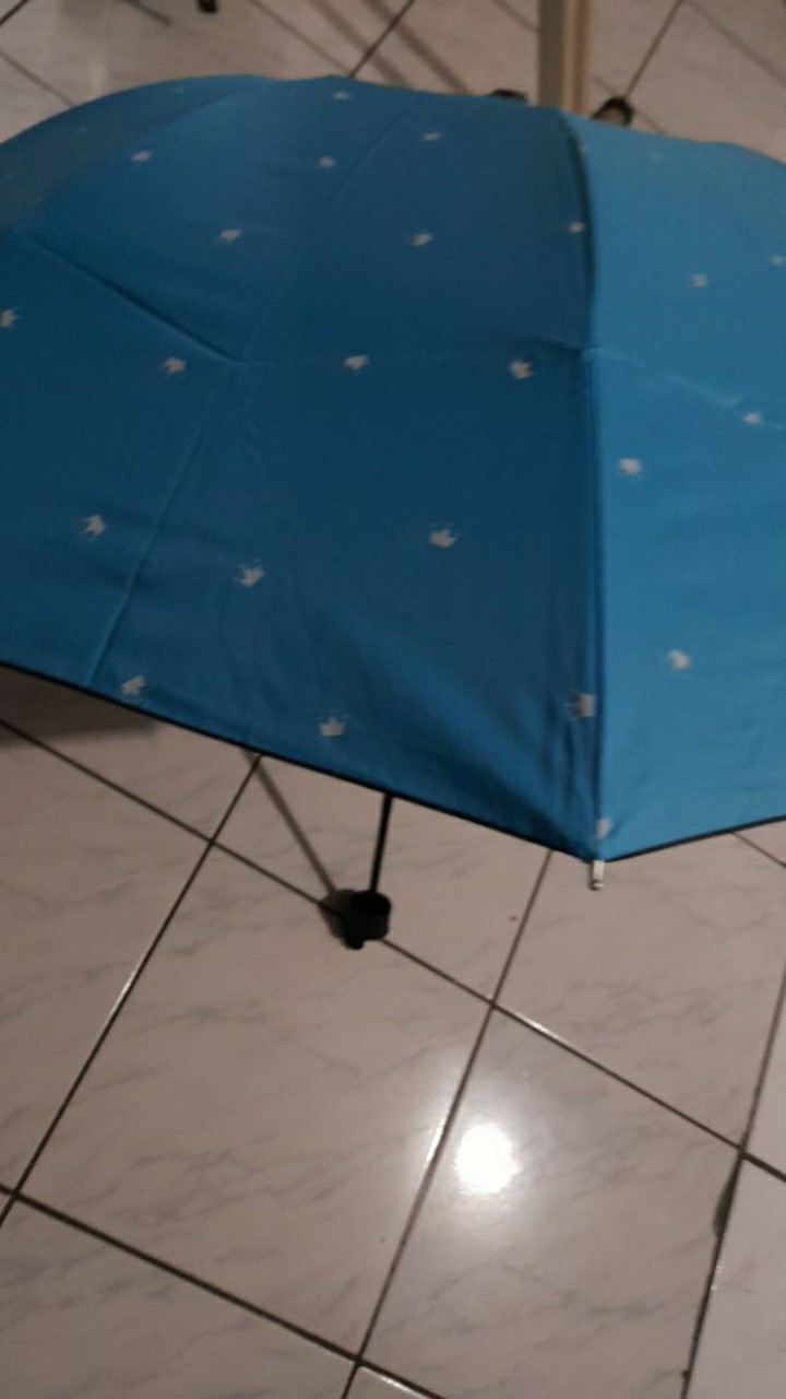 Payung Lipat 4 Fancy Karakter Bear King Anti Uv Merk Osaka Bw-109