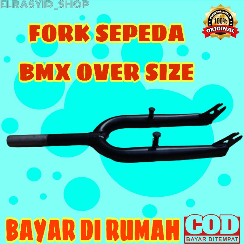 FORK BMX OVER SIZE TANPA DRAT UKURAN 20 /GARPU BMX OVERSIZE/FORK BMX/GARPU BMX