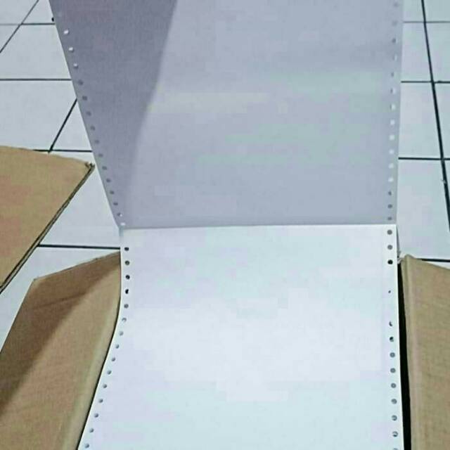 

Kertas komputer 9.5x13/2 1ply continuous form