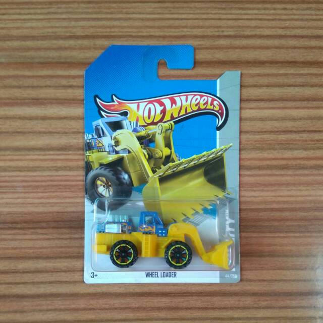 Hot Wheels Wheel Loader Blue HW City