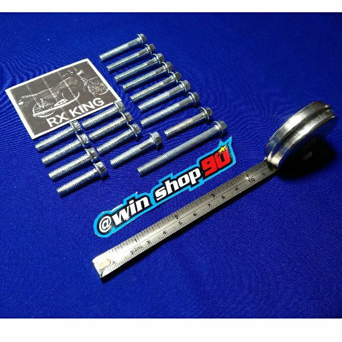 baut blok mesin baut kalter baut karter yamaha Rx king baut bak magnet bak kopling Rx king