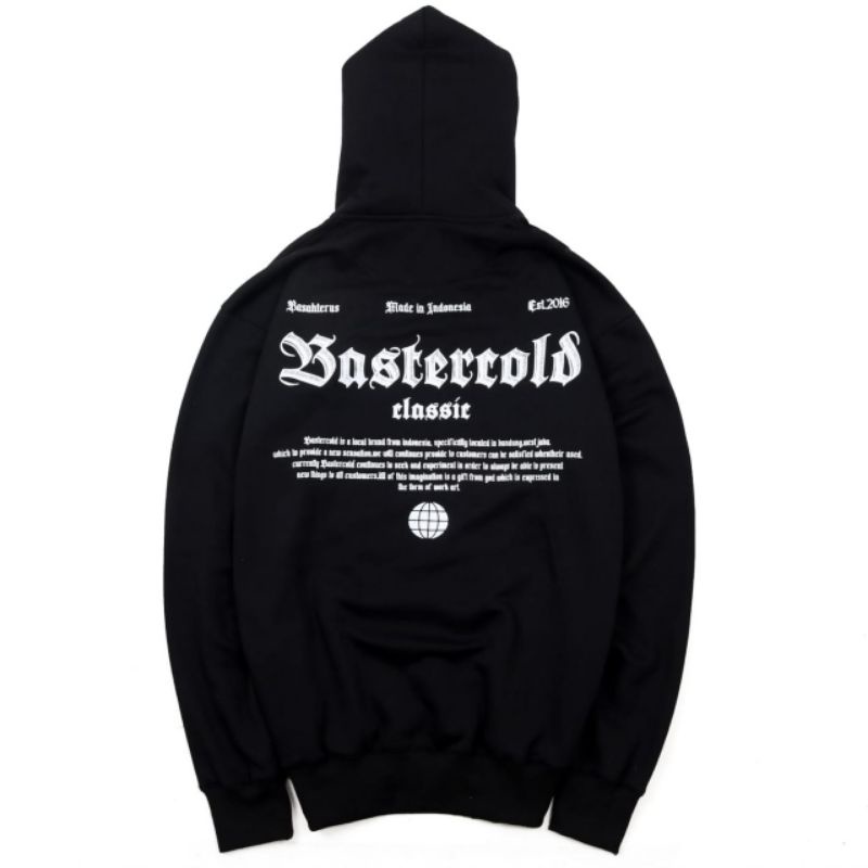 SWEATER HOODIE ORIGINAL BASTER CLASSIC AUTHENTIC FULLTAG &amp; LEBEL