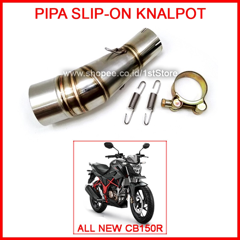 PIPA SLIP ON KNALPOT RACING ALL NEW CB150R SLIPON CB 150R 150 R STREET FIRE SF AKRAPOVIC WRX CLD SC-1