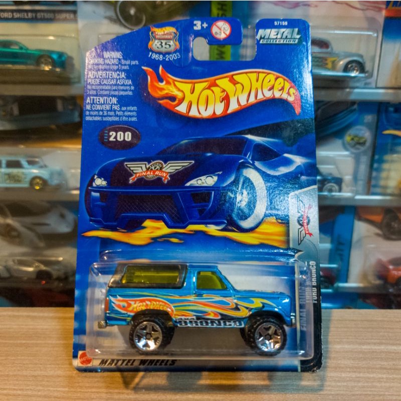 HOT WHEELS FORD BRONCO - FINAL RUN