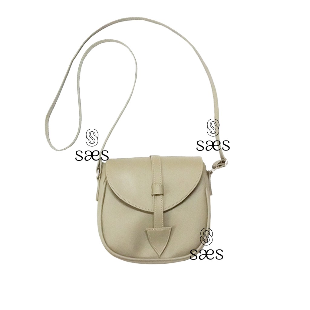 SAES ASOKA SLING BAG VINTAGE OLIVE MINI SHOULDER BAG SELEMPANG MINI Saes shop 003