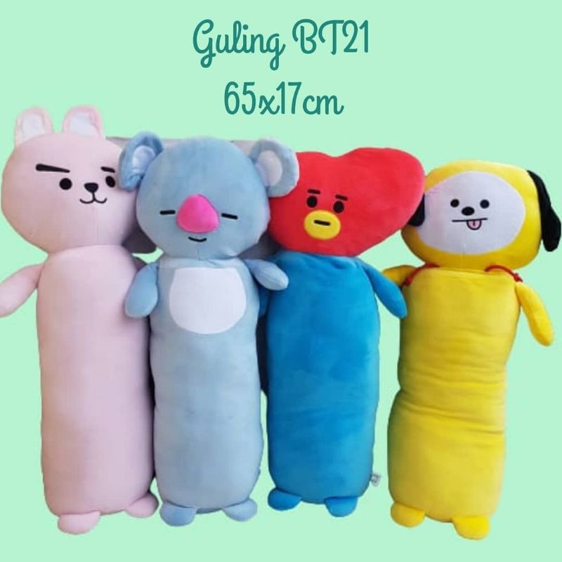 BONEKA GULING BTS BT21 COOKY KOYA TATA CHIMMY 65 CM UNTUK ANAK