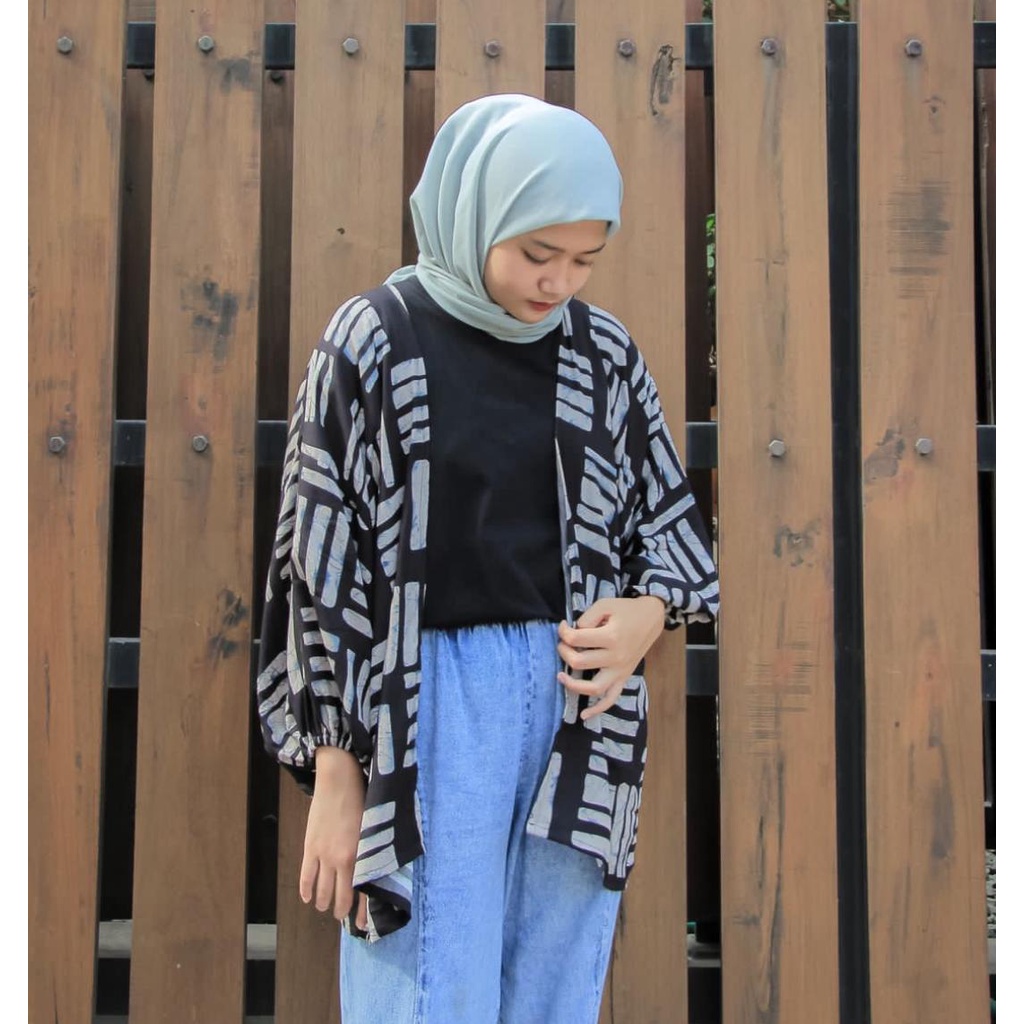 (SADEAN) CARDIGAN RAYON VISCOSE ALL SIZE FIT TO JUMBO OUTER//OUTER KEKINIAN//OUTER KIYOWO