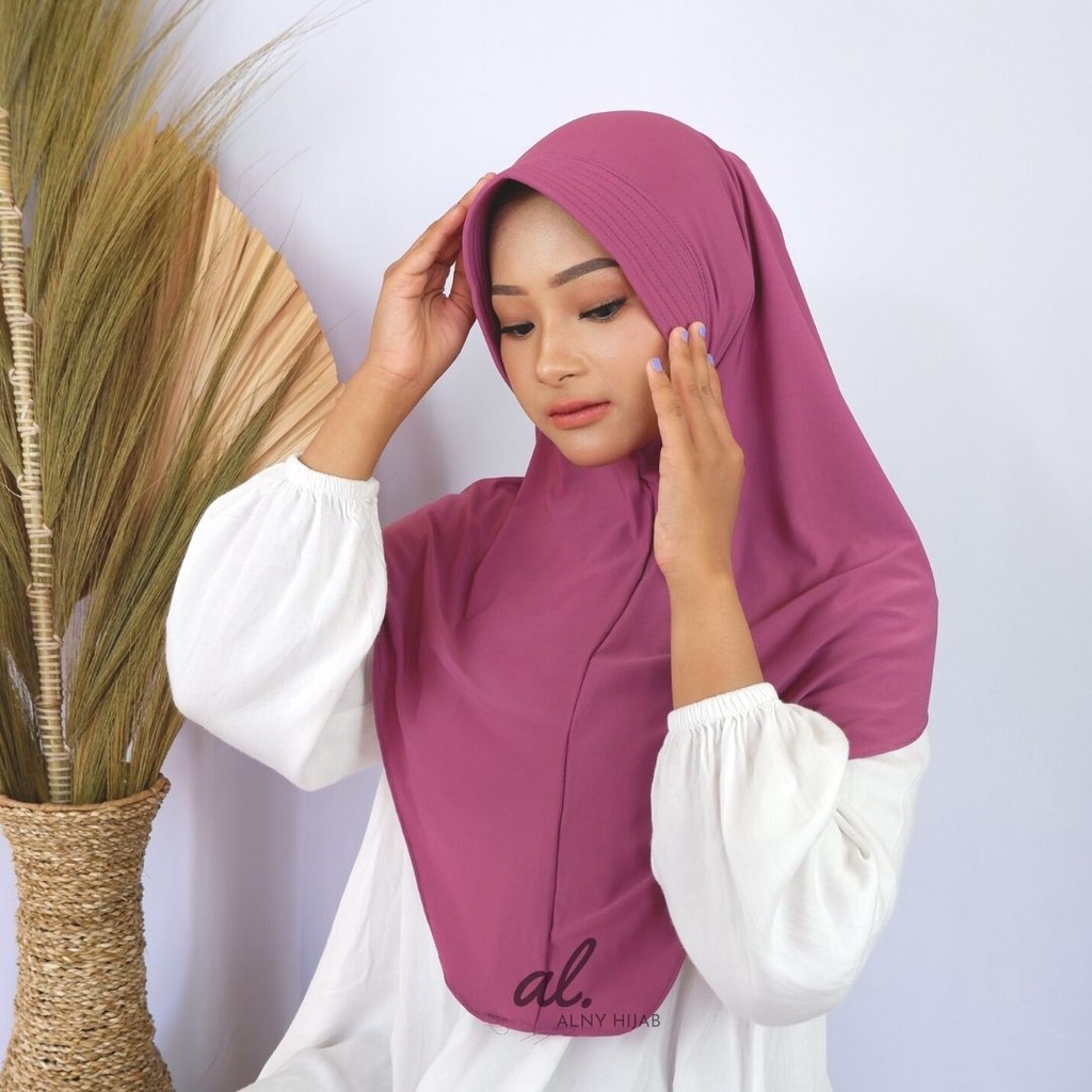 Raisa hijab bergo sport jersey / jilbab sport jersey pet antem