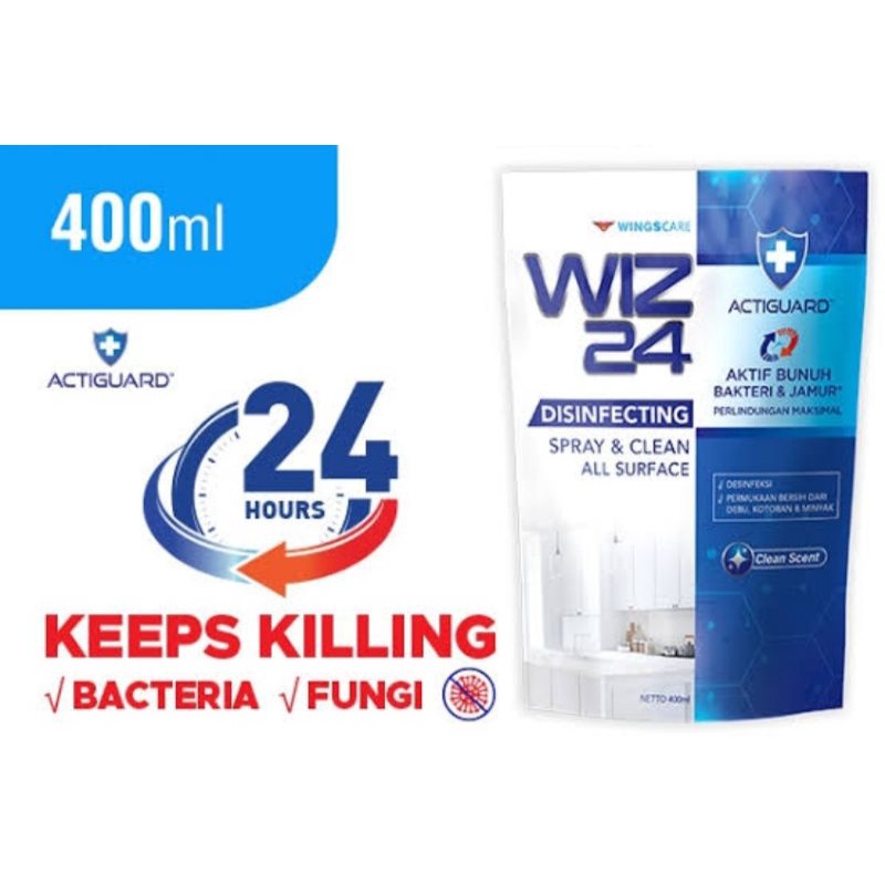 Wiz 24 Disinfektan Refill