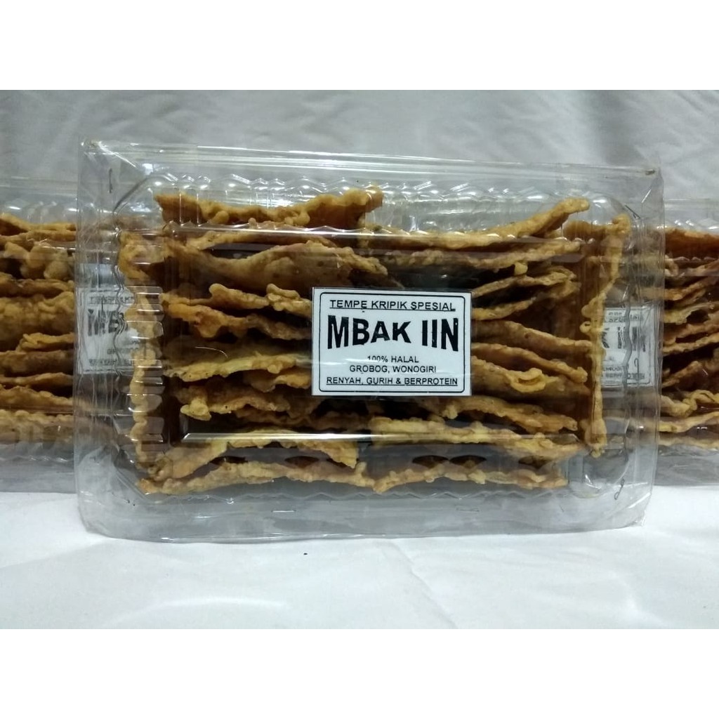 

Aneka Snack Tempe Kripik Mbak Iin/Kripik Tempe Khas Wonogiri