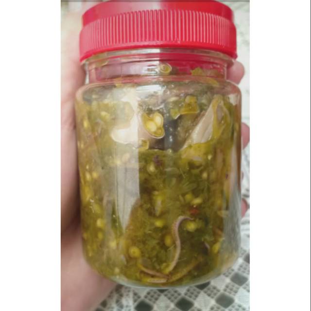 

Sambal cumi.