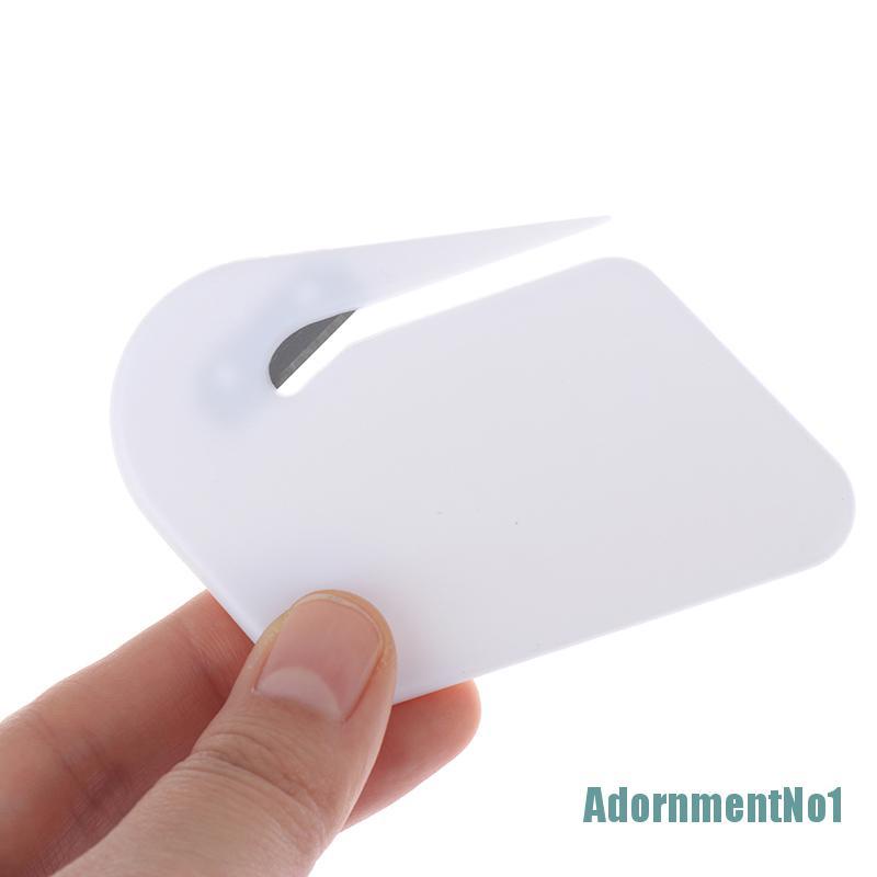 (AdornmentNo1) 1pc Pisau Plastik Mini Pembuka Amplop Surat