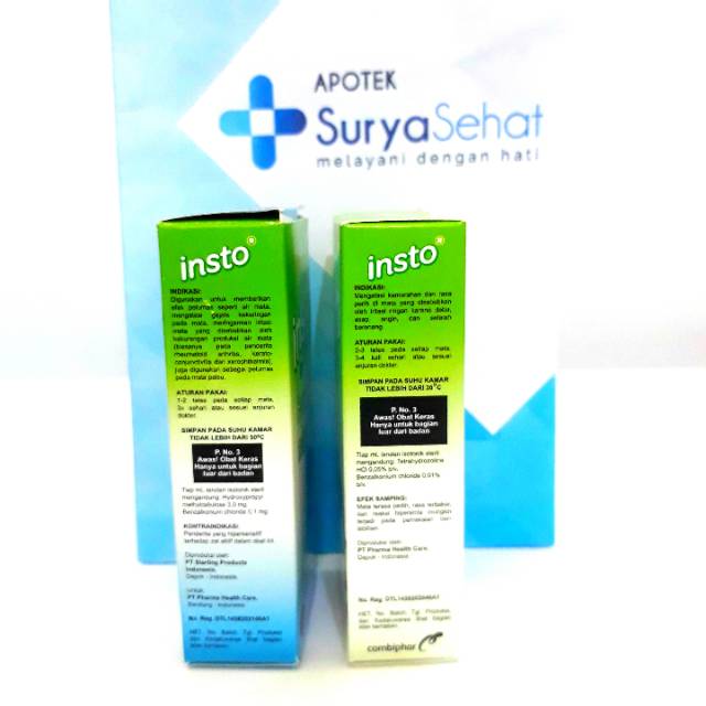 Insto Hijau Regular 7.5ml / Insto Biru Dry Eyes 7.5ml / Insto Cool 7.5ml