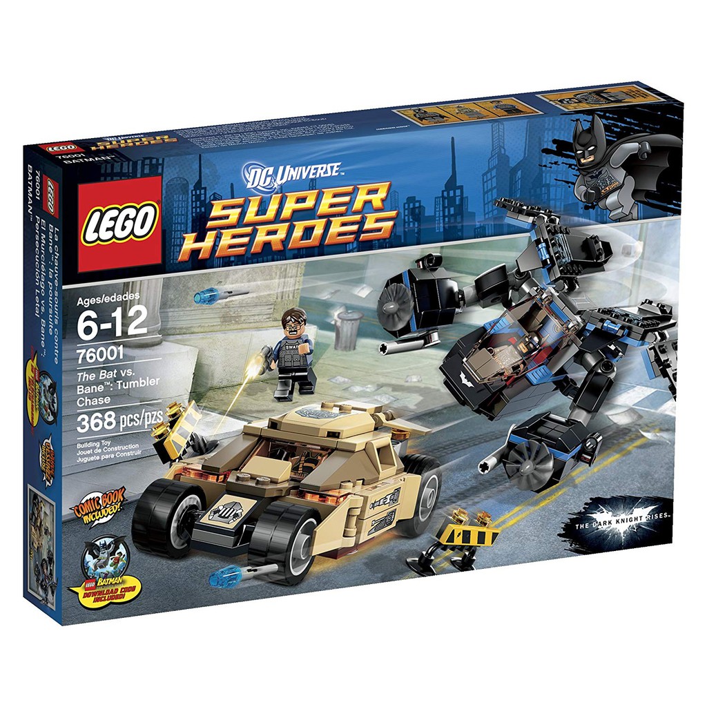 Lego Batman 76001 The Bat vs Bane Tumbler Chase