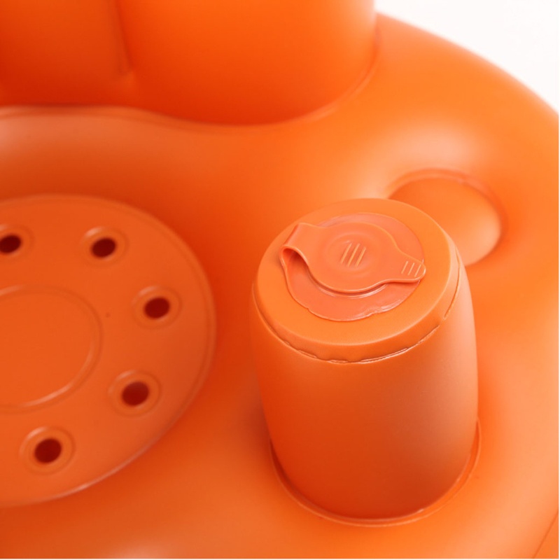 Mary Kursi Sofa Tiup Portable Bahan PVC Untuk Bayi Belajar Mandi / Makan