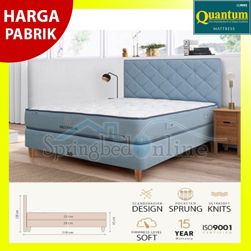 Quantum Millennium Scandinavian -  Springbed Full Set