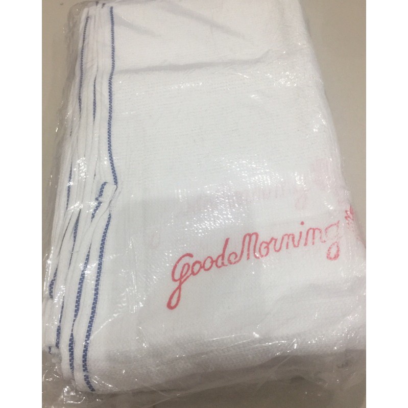 Handuk good morning premium tebal / handuk serbaguna tebal ( 1 pcs ).