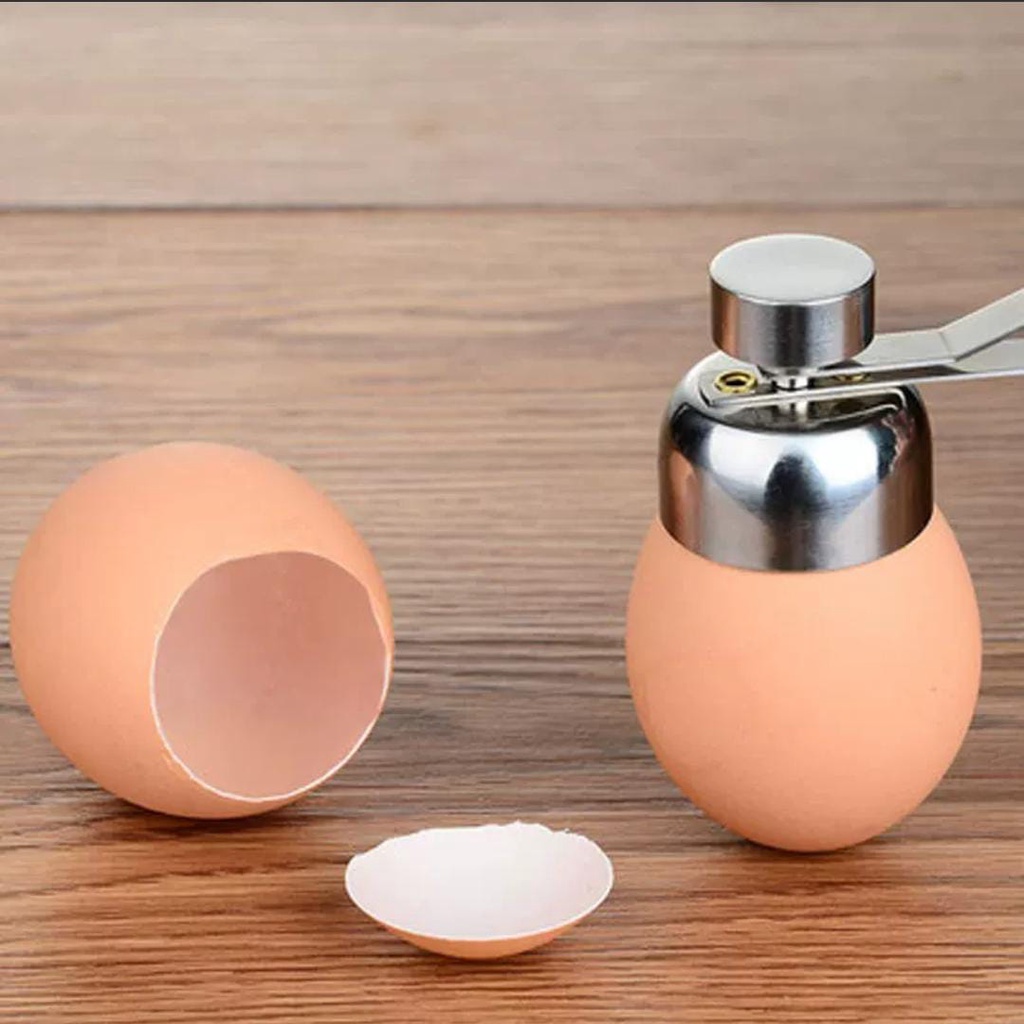 Alat Pemecah Telur Egg Topper Hiasan Masak Alat Dapur Pembuka Cangkang