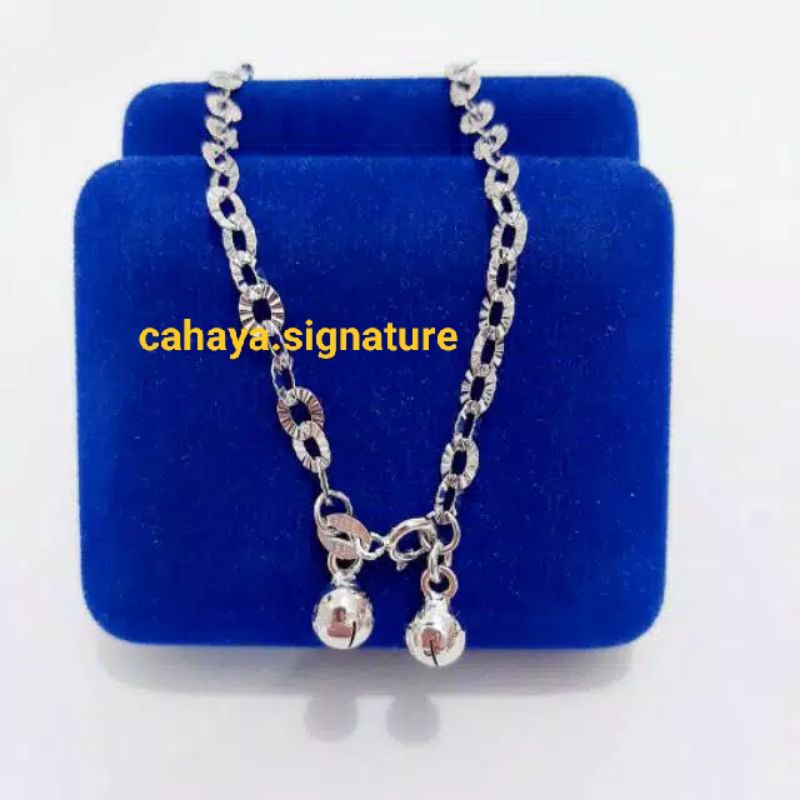 GELANG RANTAI DEWASA PERAK 925 SILVER