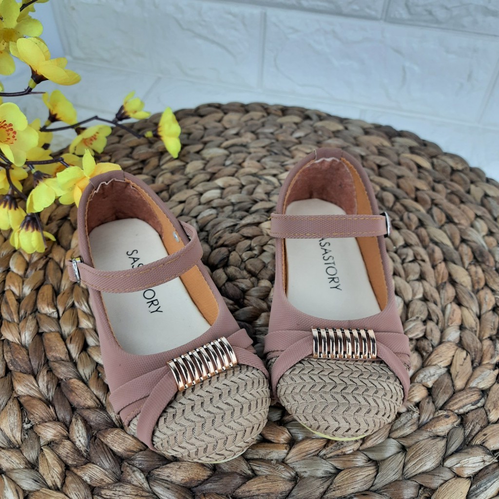 [TAMAN SEPATUKU] SEPATU TRENDY MURAH FLATSHOES PESTA ANAK PEREMPUAN TALI 1 2 3 TAHUN HAX10