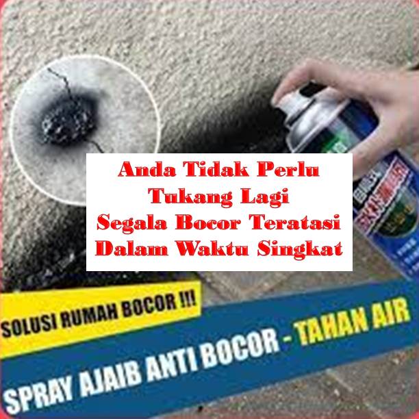 Aqua Spray - Atap Anti Bocor Rubber Sealant Spray Untuk Kolam Genteng Bocor 700 Ml