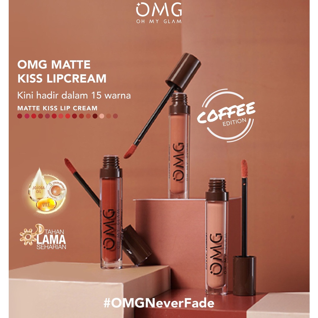 OMG / Oh My Glam Matte Kiss Lip Cream