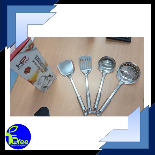 [IMPORT] - Spatula Set 4 in 1 Stainless Stell