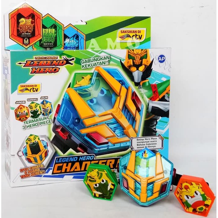 LEGEND HERO CHARGER DX 303110 - MAINAN JAM TANGAN LEGEND HERO