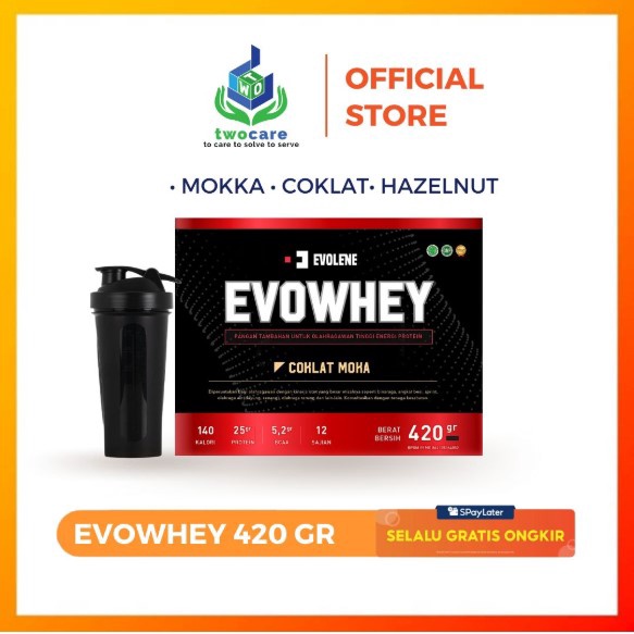 Evolene Whey Protein 12 Sachets Evo Whey BPOM