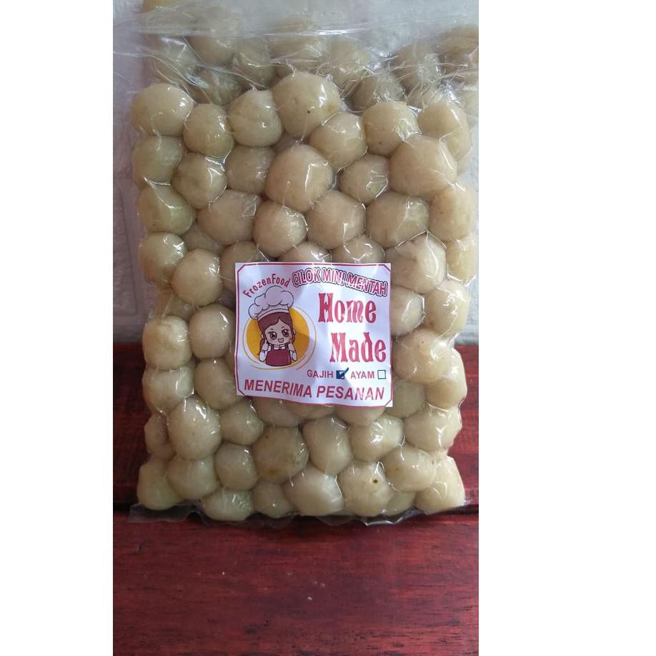 

4.4 HARGA GROSIR Cilok Gajih & Ayam isi100biji mini mentah