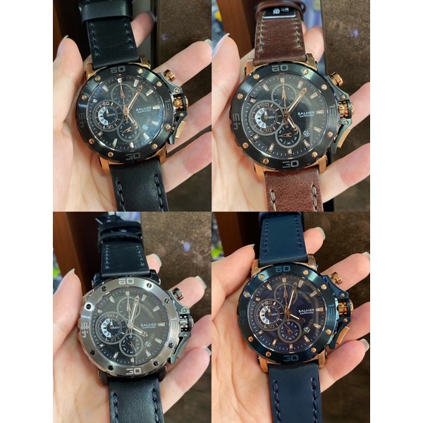JAM TANGAN PRIA BALMER KULIT LEATHER 7975