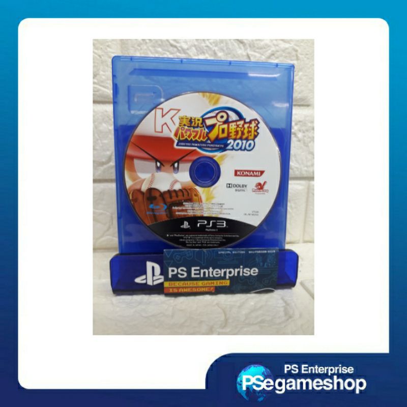 Ps3 Jikkyou Powerfull Pro Baseball 2010 ( Cd only + Box ) Tanpa cover