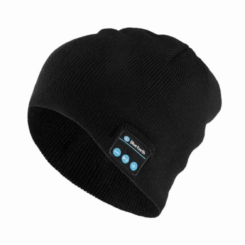 SEN - Topi Kupluk Bluetooth Beanie / Topi Kupluk Beanie Multifungsi Earphone