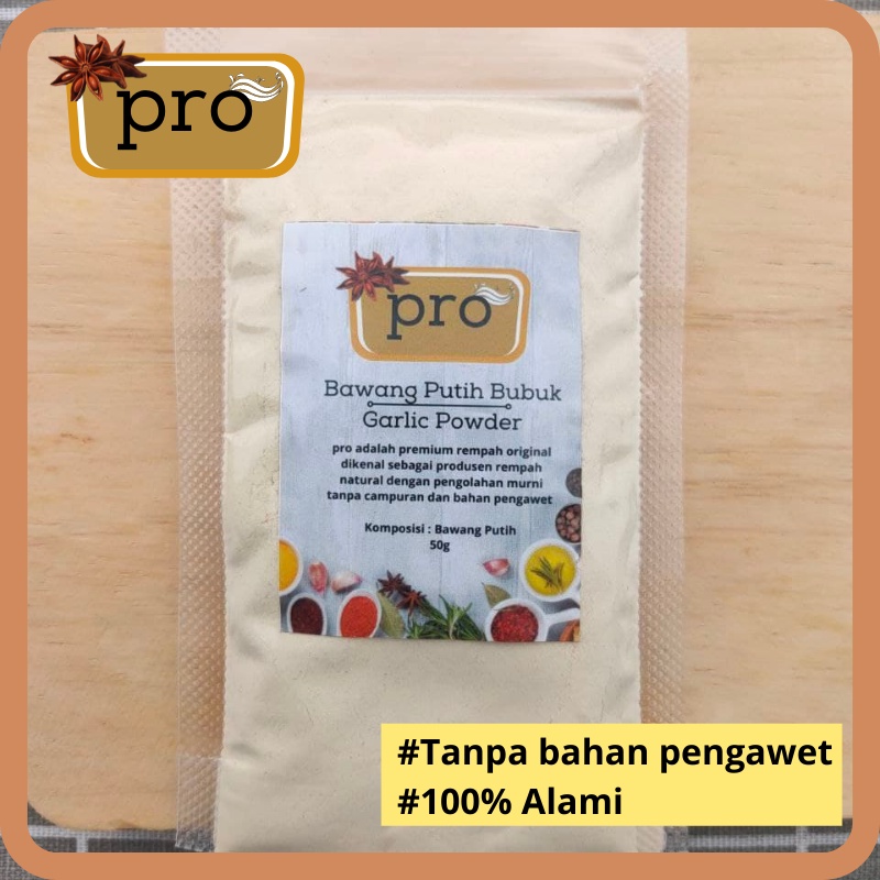 

Bawang Putih Bubuk BUMBU DAPUR Rempah / Garlic Powder