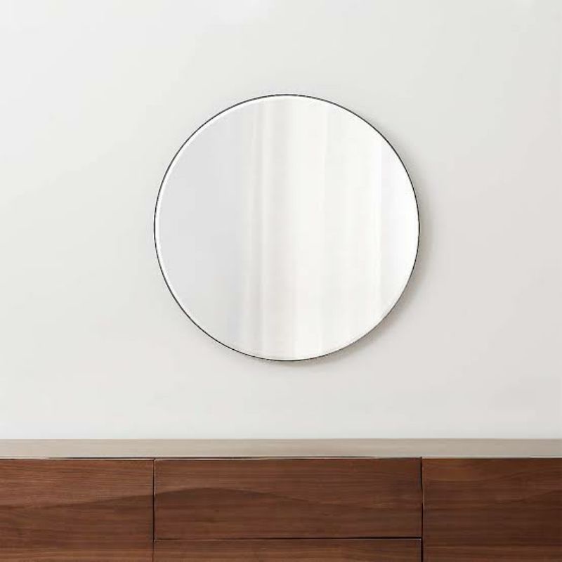 Kaca Cermin Dinding Bulat Aesthetic D20 dan D30-1