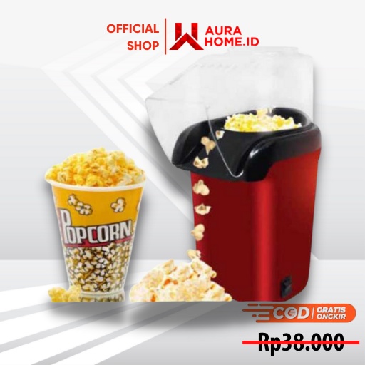 Mesin Electric Popcorn Maker Hot Air Corn Machine / Mesin Machine  Pembuat Masak Popcorn Popron Popk
