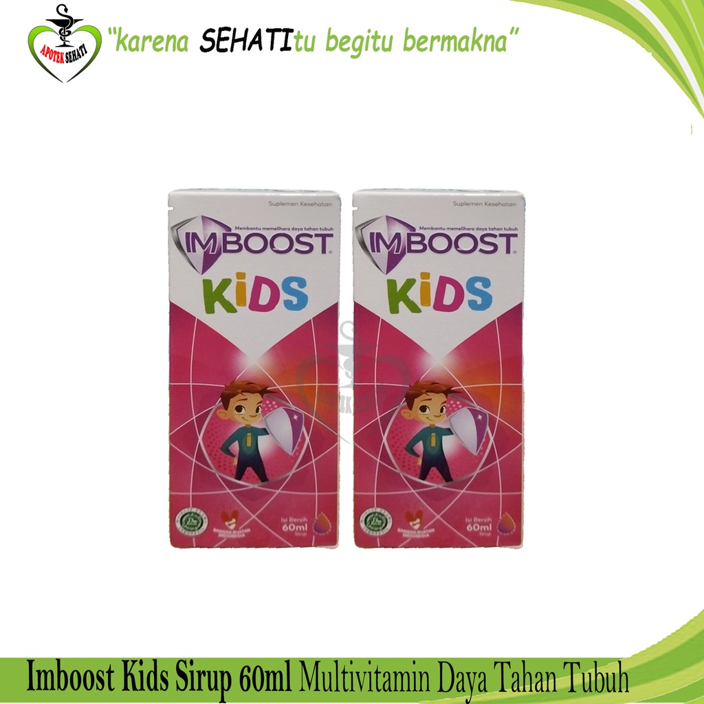 IMBOOST SIRUP ISI 60 ML / Multivitamin / Penambah Daya Tahan Tubuh