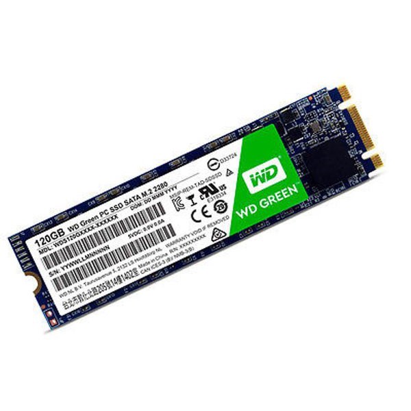 SSD WD GREEN M2 120GB RESMI WESTERN DIGITAL